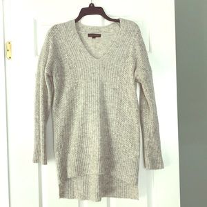 Knit sweater tunic